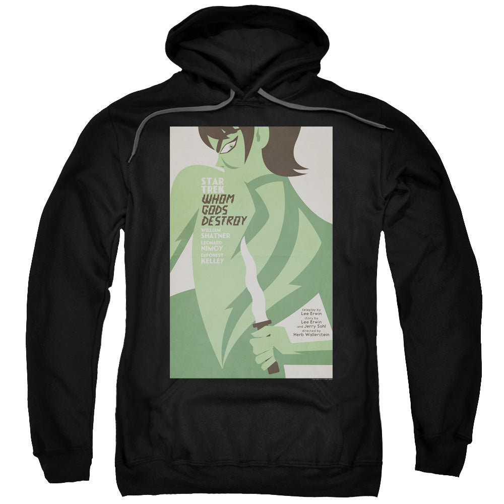 Star Trek/tos Episode 69-adult Pull-over Hoodie-black