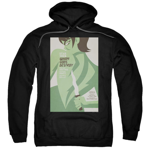 Star Trek/tos Episode 69-adult Pull-over Hoodie-black