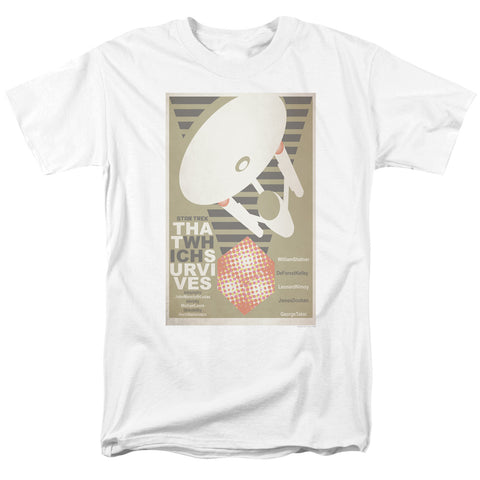 Star Trek/tos Episode 72-s/s Adult 18/1-white