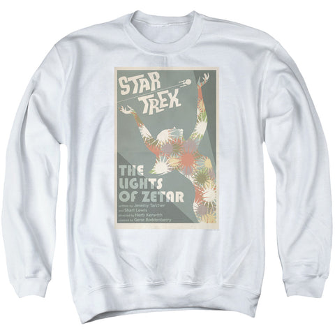 Star Trek/tos Episode 73-adult Crewneck Sweatshirt-white