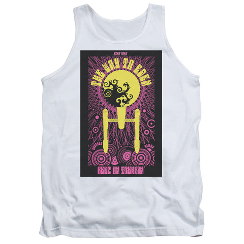Star Trek/tos Episode 75-adult Tank-white