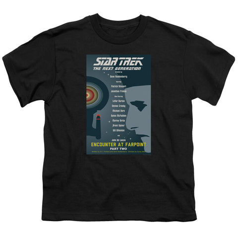 Star Trek/tng Season 1 Episode 2-s/s Youth 18/1-black