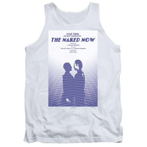 Star Trek/tng Season 1 Episode 3-adult Tank-white