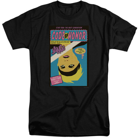 Star Trek/tng Season 1 Episode 4-s/s Adult Tall 18/1-black