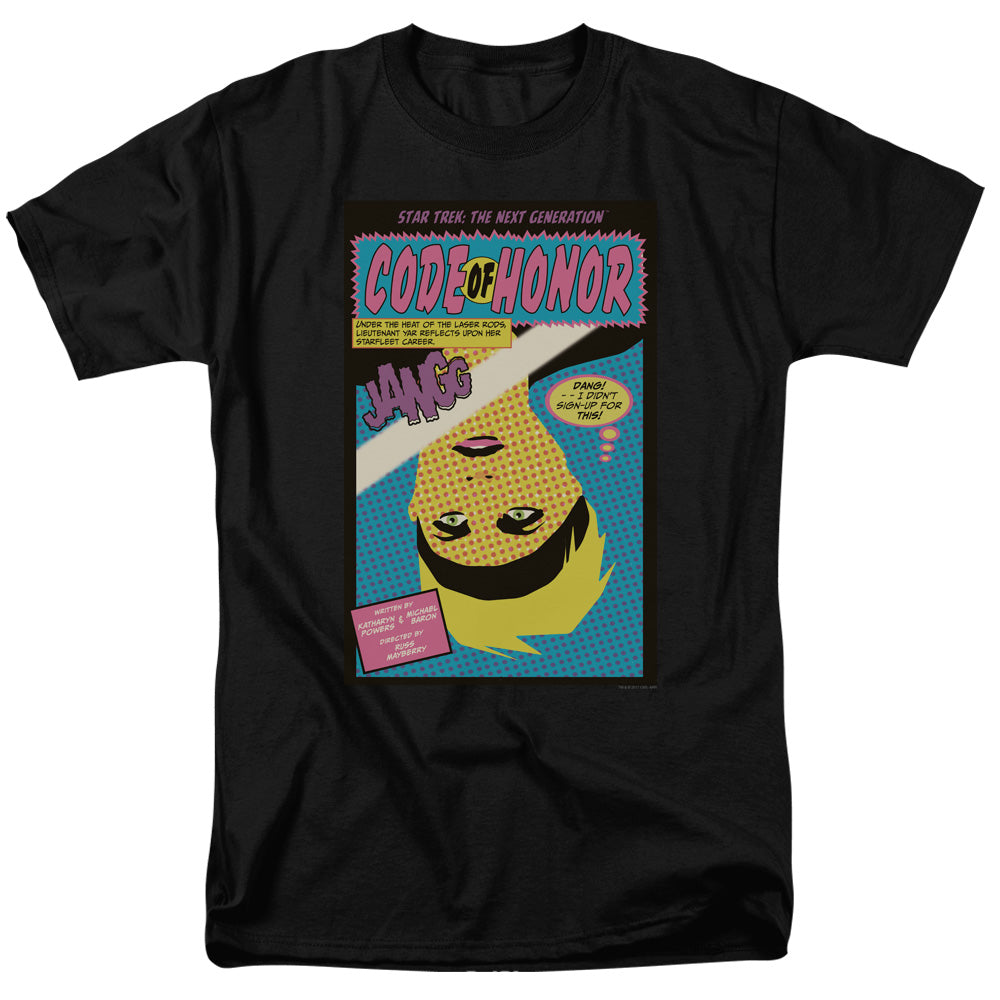 Star Trek/tng Season 1 Episode 4-s/s Adult 18/1-black