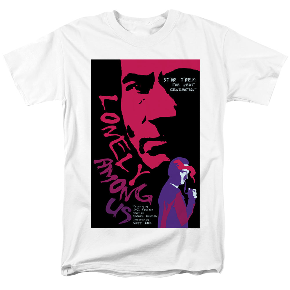 Star Trek/tng Season 1 Episode 7-s/s Adult 18/1-white