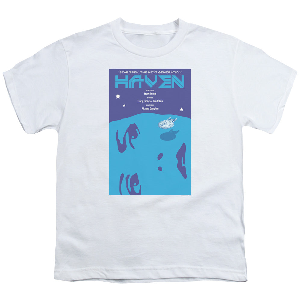 Star Trek/tng Season 1 Episode 11-s/s Youth 18/1-white