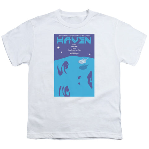 Star Trek/tng Season 1 Episode 11-s/s Youth 18/1-white