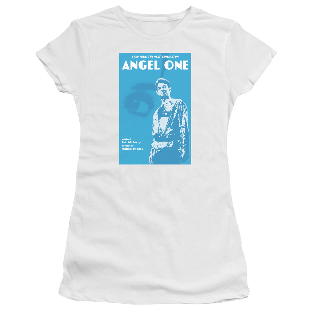 Star Trek/tng Season 1 Episode 14-s/s Junior Sheer-white