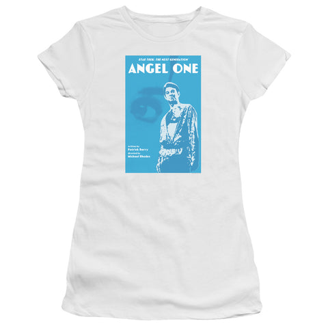 Star Trek/tng Season 1 Episode 14-s/s Junior Sheer-white