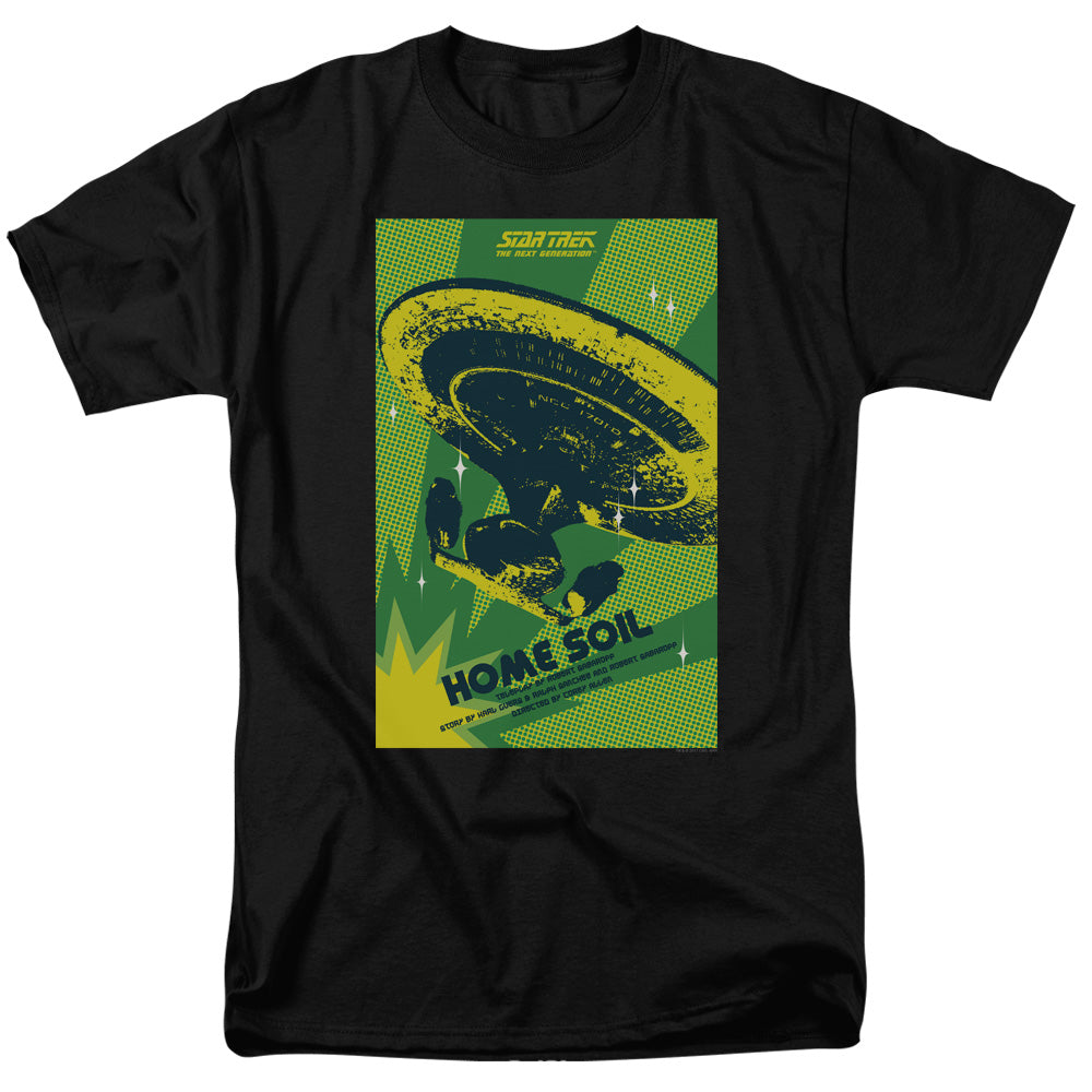 Star Trek/tng Season 1 Episode 18-s/s Adult 18/1-black