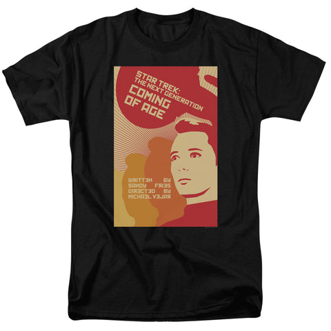 Star Trek/tng Season 1 Episode 19-s/s Adult 18/1-black