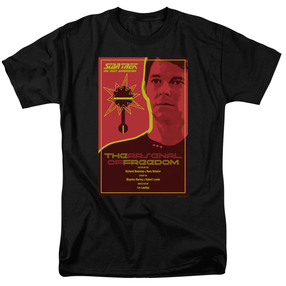 Star Trek/tng Season 1 Episode 21-s/s Adult 18/1-black