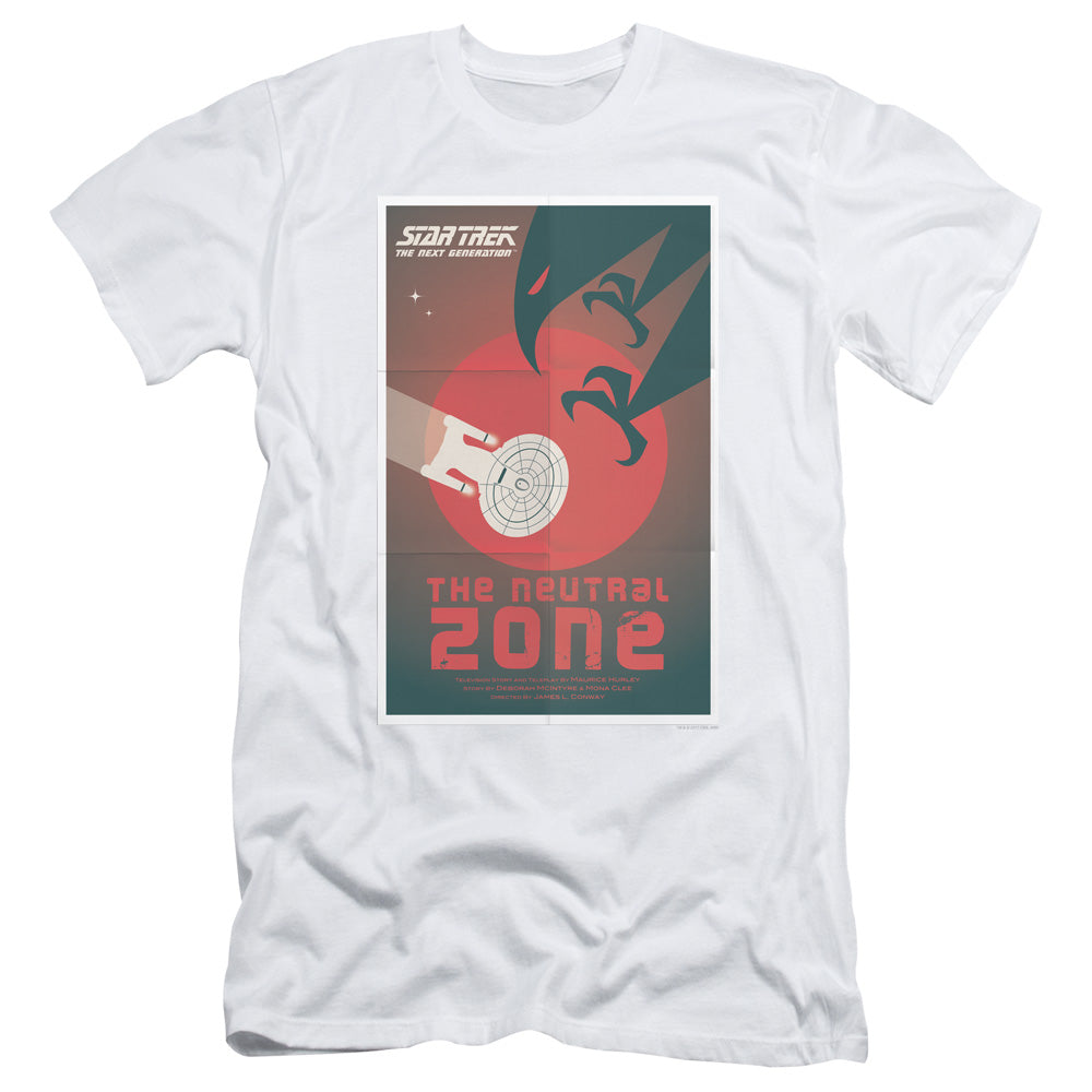 Star Trek/tng Season 1 Episode 26-s/s Adult 30/1-white