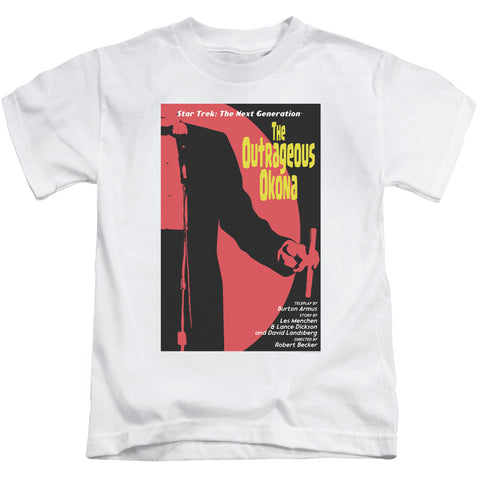 Star Trek/tng Season 2 Episode 4-s/s Juvenile 18/1-white