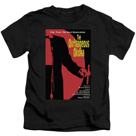 Star Trek/tng Season 2 Episode 4-s/s Juvenile 18/1-black