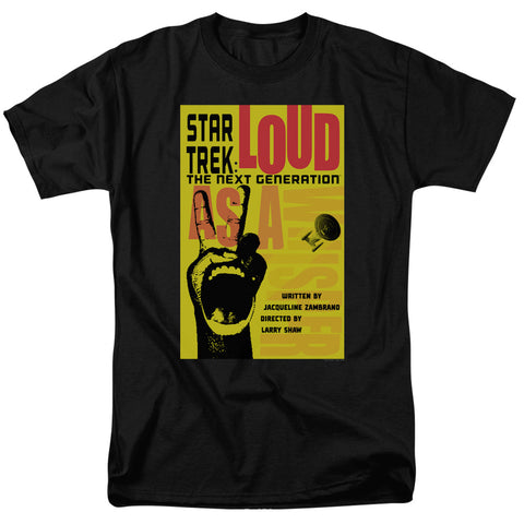 Star Trek/tng Season 2 Episode 5-s/s Adult 18/1-black