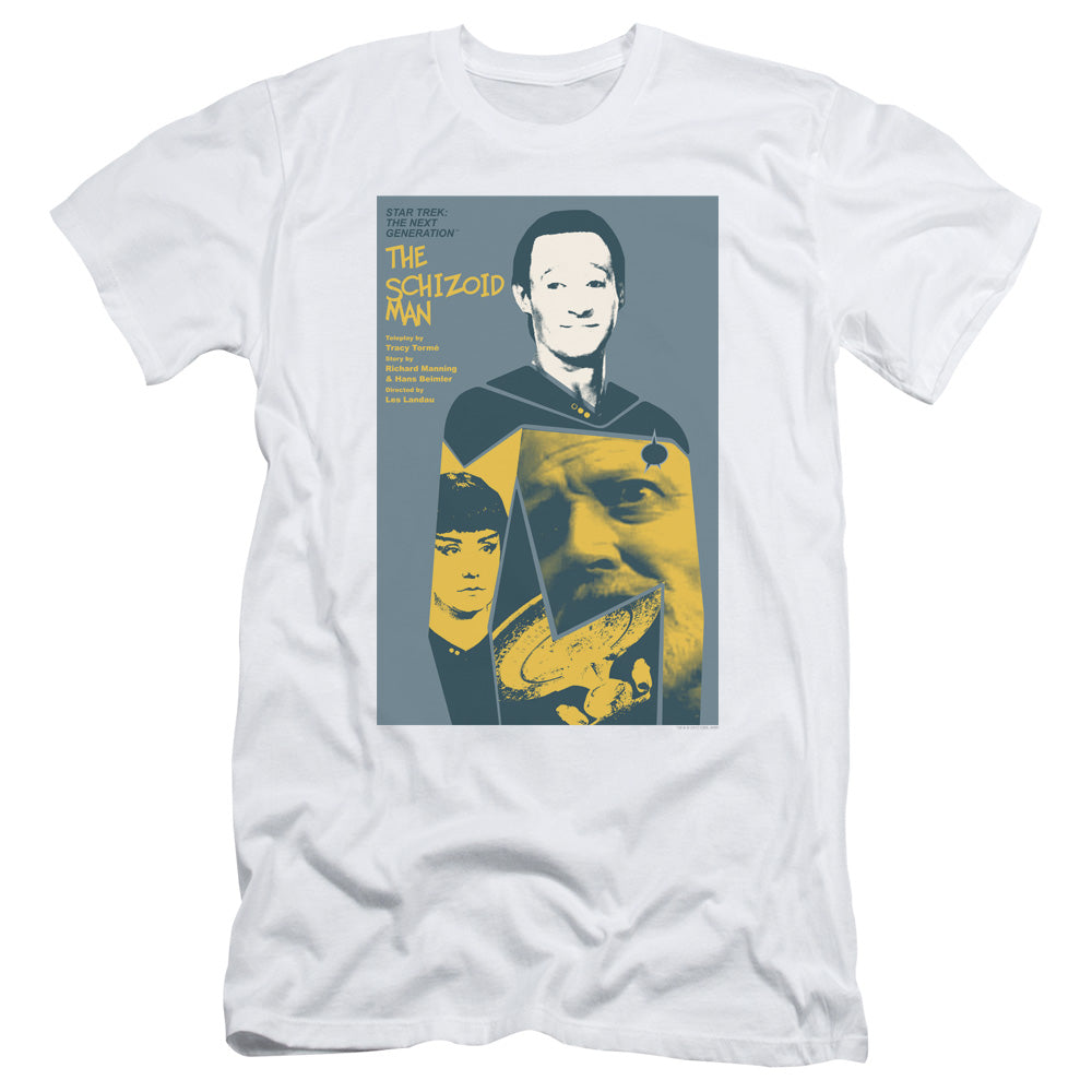Star Trek/tng Season 2 Episode 6-s/s Adult 30/1-white