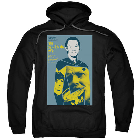 Star Trek/tng Season 2 Episode 6-adult Pull-over Hoodie-black