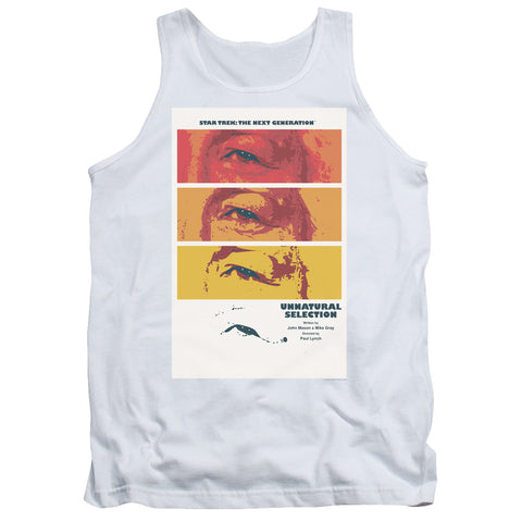 Star Trek/tng Season 2 Episode 7-adult Tank-white