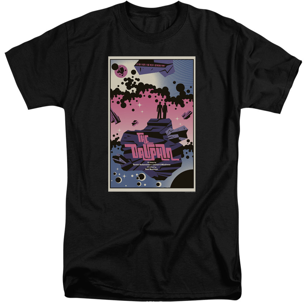 Star Trek/tng Season 2 Episode 10-s/s Adult Tall 18/1-black