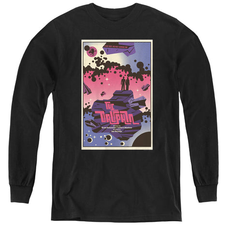 Star Trek/tng Season 2 Episode 10-youth Long Sleeve Tee-black