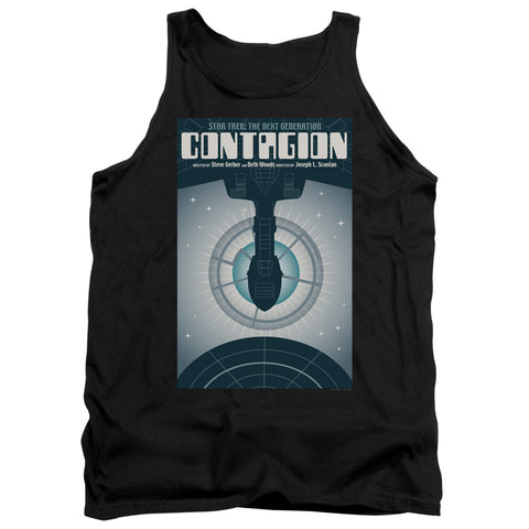 Star Trek/tng Season 2 Episode 11-adult Tank-black