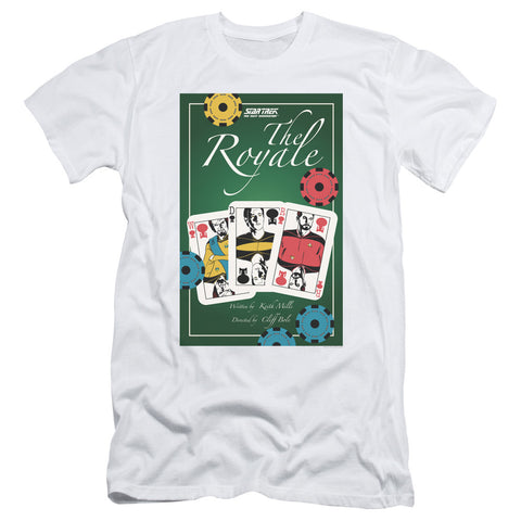 Star Trek/tng Season 2 Episode 12-s/s Adult 30/1-white