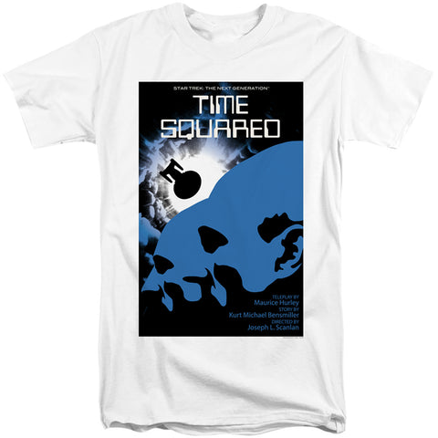 Star Trek/tng Season 2 Episode 13-s/s Adult Tall 18/1-white