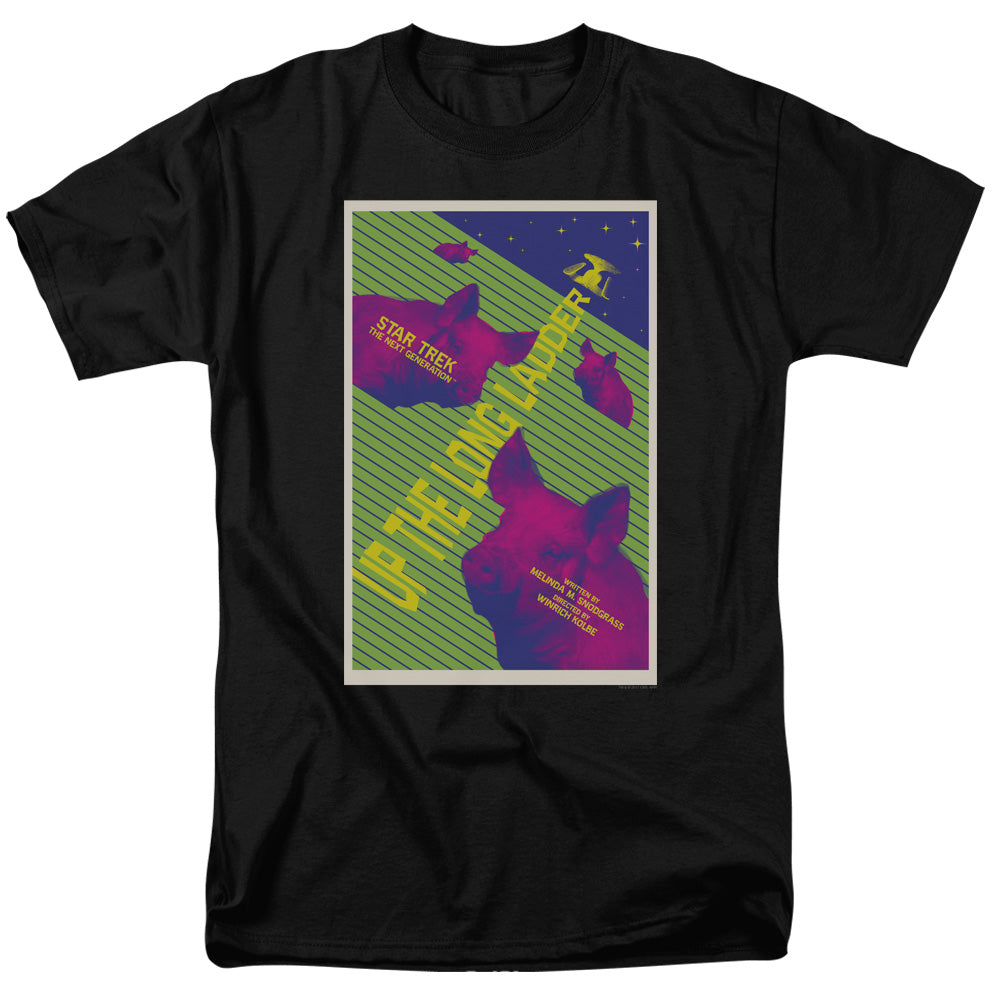 Star Trek/tng Season 2 Episode 18-s/s Adult 18/1-black
