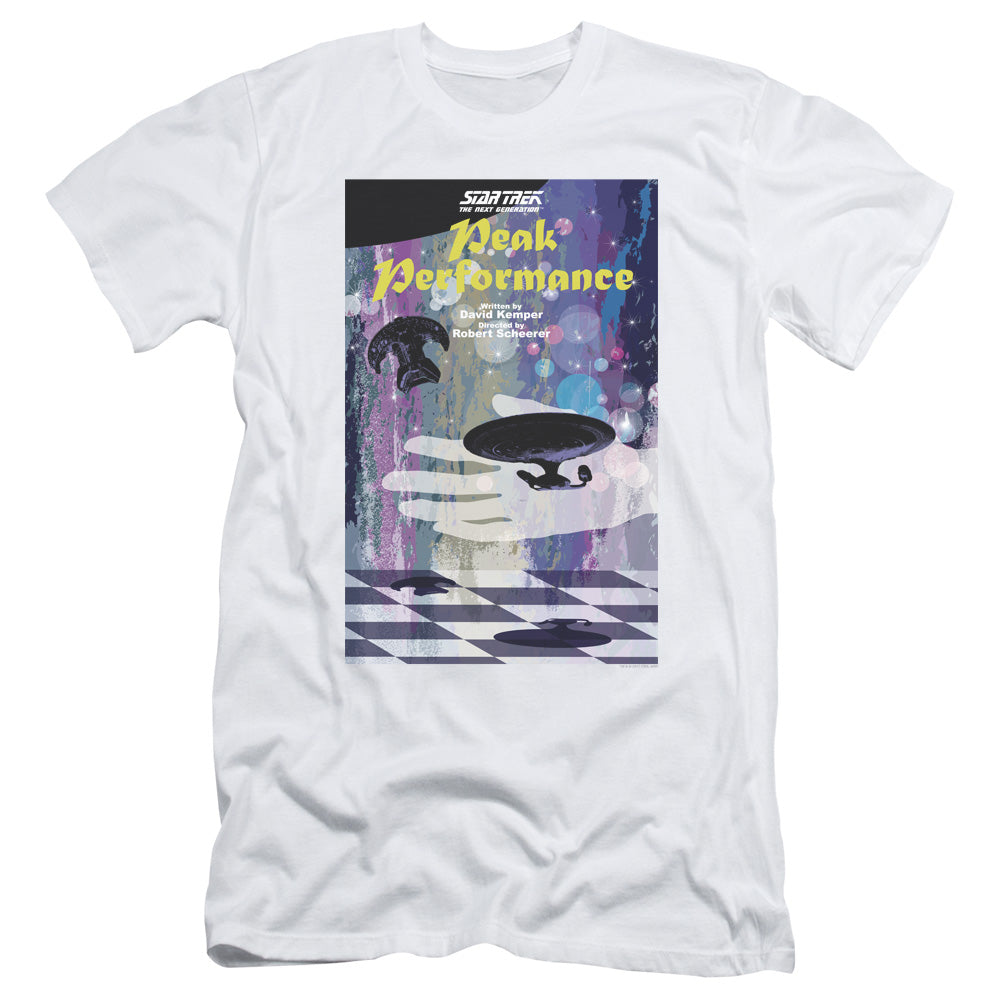 Star Trek/tng Season 2 Episode 21-s/s Adult 30/1-white