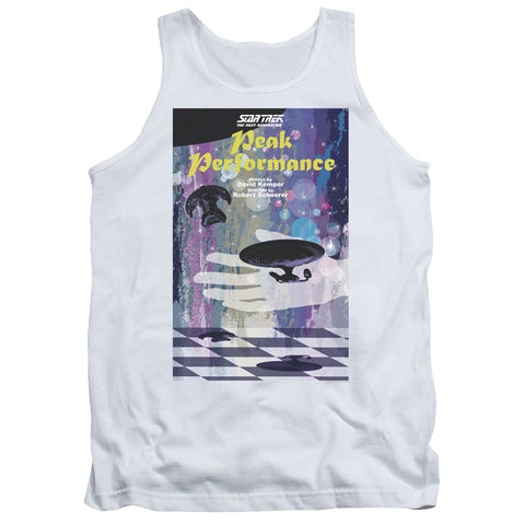 Star Trek/tng Season 2 Episode 21-adult Tank-white