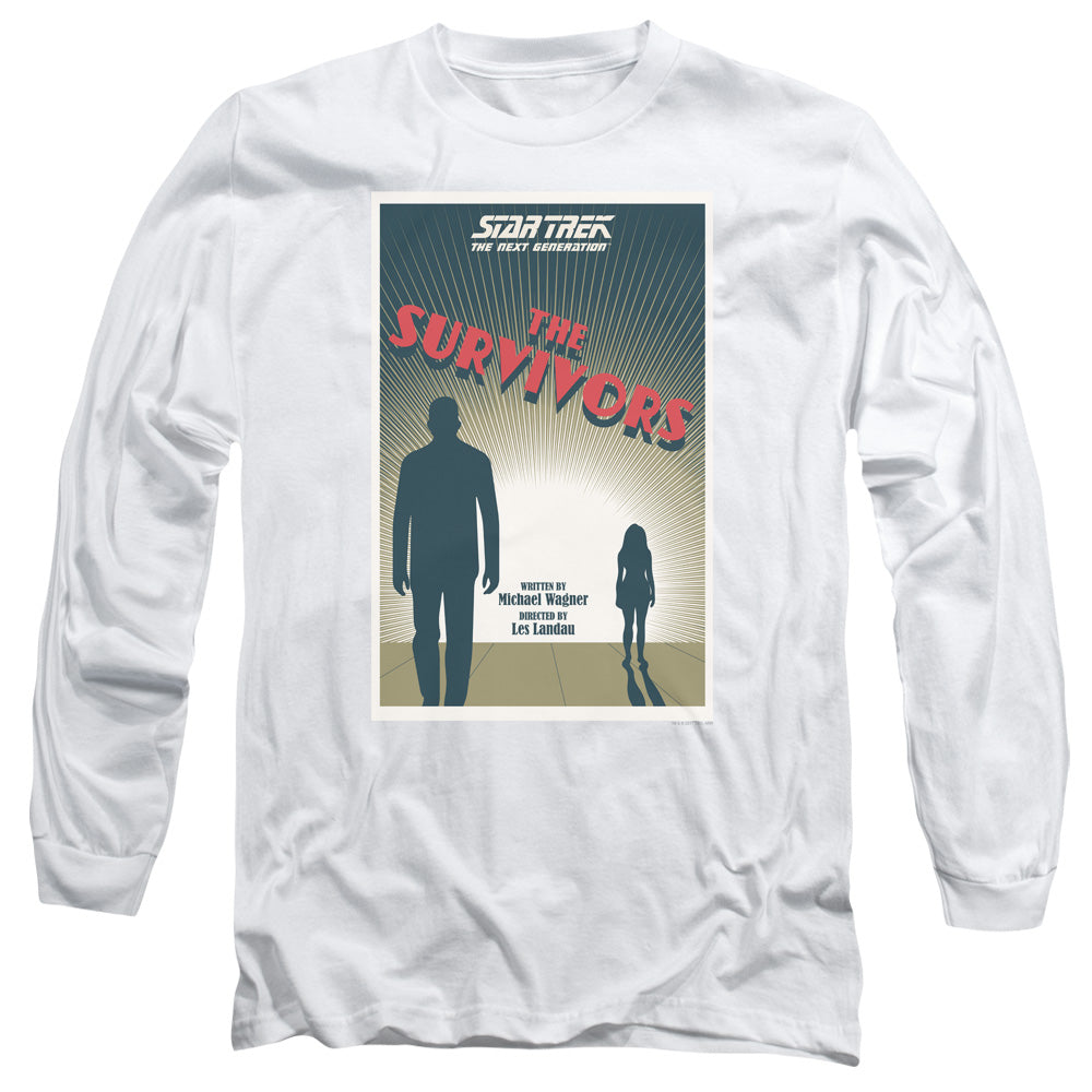 Star Trek/tng Season 3 Episode 3-s/s Adult 18/1-white