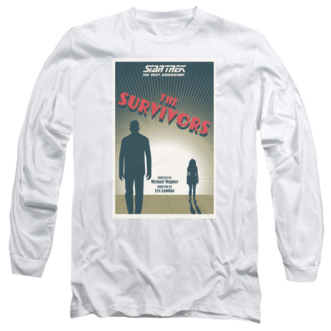 Star Trek/tng Season 3 Episode 3-s/s Adult 18/1-white