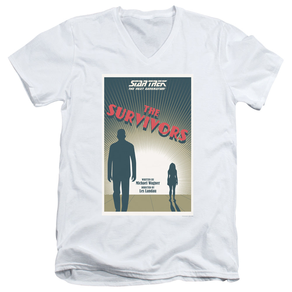 Adult Slim Fit V Neck