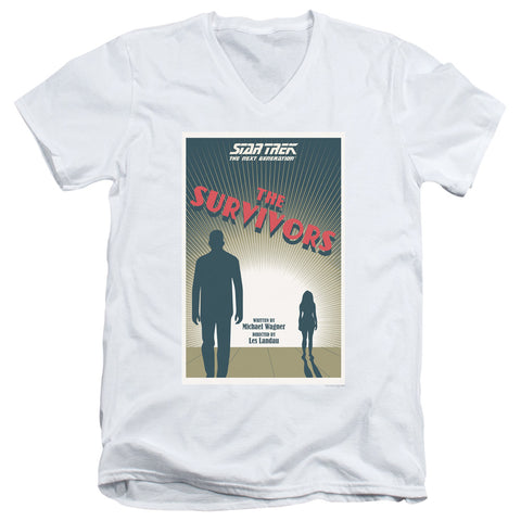 Adult Slim Fit V Neck