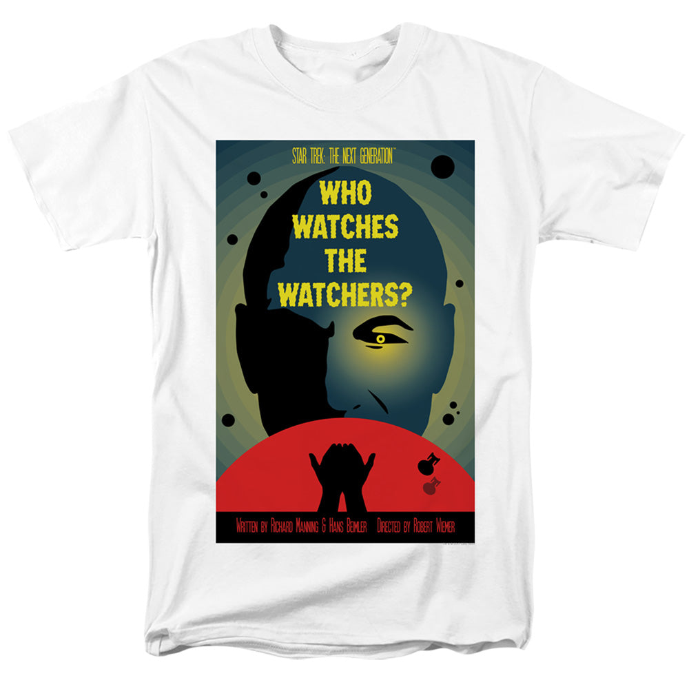 Star Trek/tng Season 3 Episode 4-s/s Adult 18/1-white