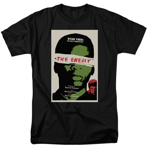 Star Trek/tng Season 3 Episode 7-s/s Adult 18/1-black