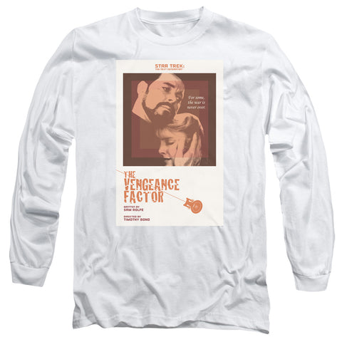 Star Trek/tng Season 3 Episode 9-s/s Adult 18/1-white