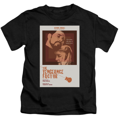Star Trek/tng Season 3 Episode 9-s/s Juvenile 18/1-black
