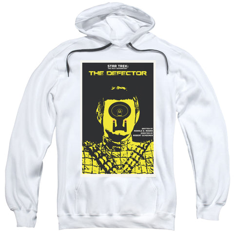 Star Trek/tng Season 3 Episode 10-adult Pull-over Hoodie-white