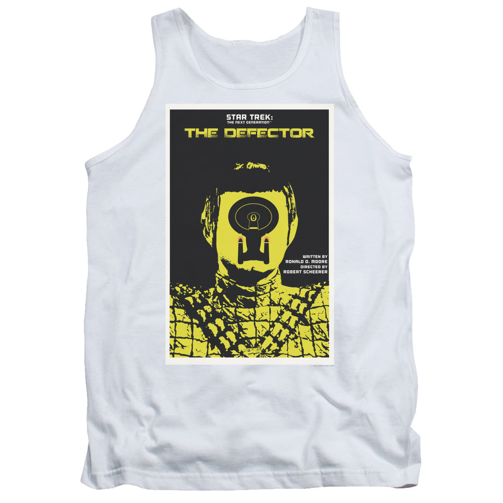 Star Trek/tng Season 3 Episode 10-adult Tank-white