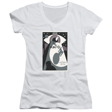 Star Trek/tng Season 3 Episode 11-junior V-neck-white