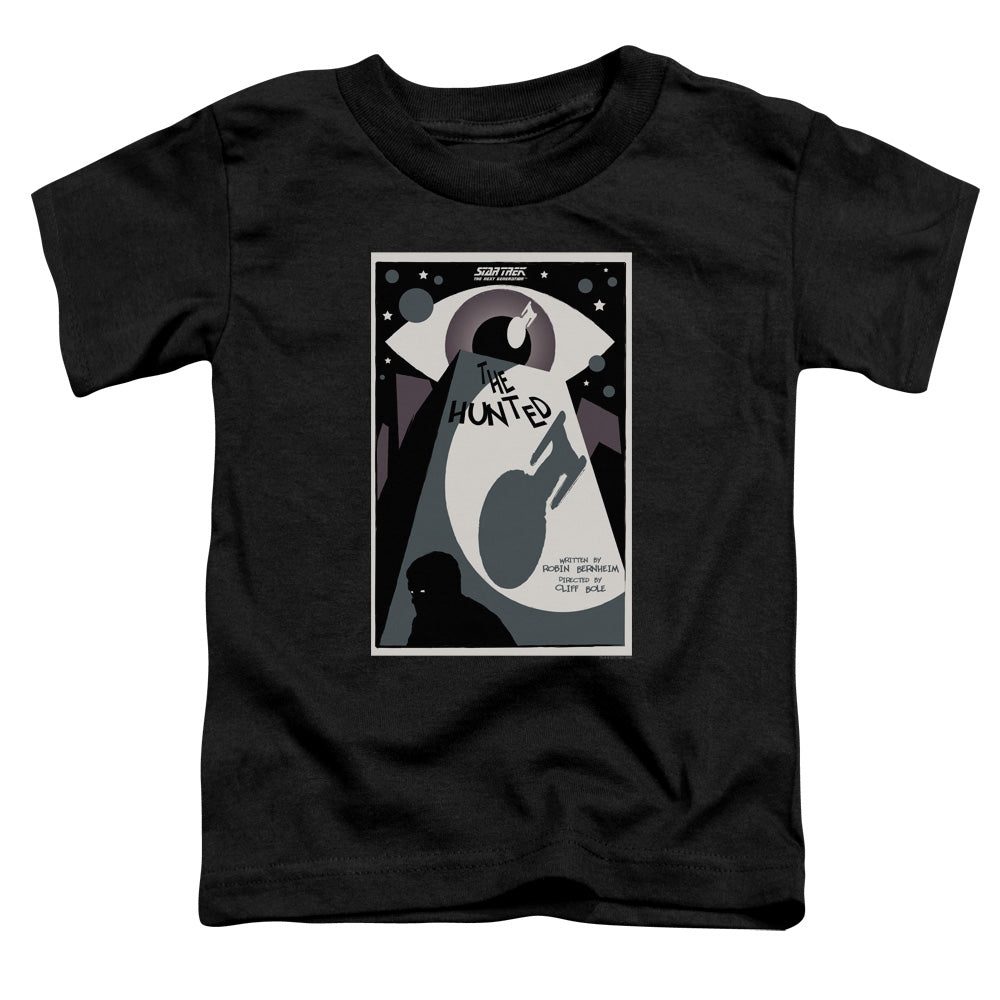 Star Trek/tng Season 3 Episode 11-s/s Toddler Tee-black
