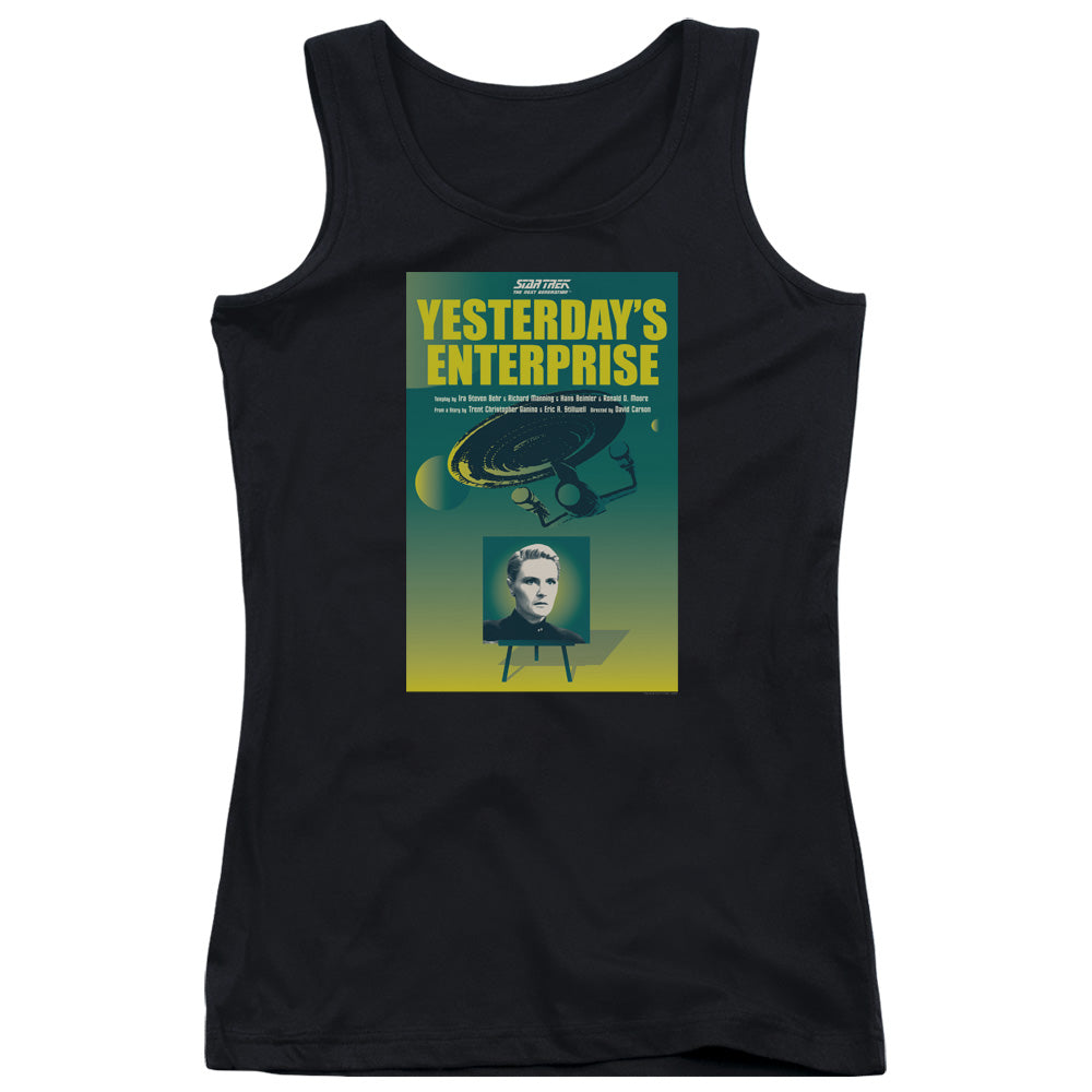 Star Trek/tng Season 3 Episode 15-juniors Tank Top-black