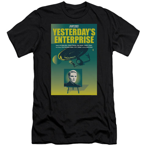 Star Trek/tng Season 3 Episode 15-premuim Canvas Adult Slim Fit 30/1-black