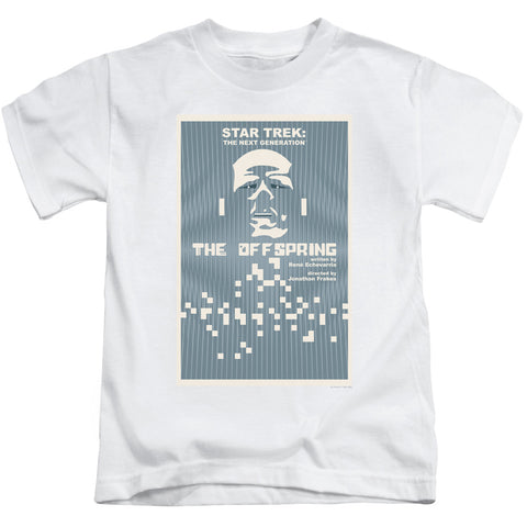 Star Trek/tng Season 3 Episode 16-s/s Juvenile 18/1-white
