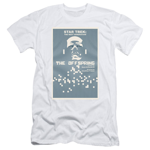 Star Trek/tng Season 3 Episode 16-s/s Adult 30/1-white