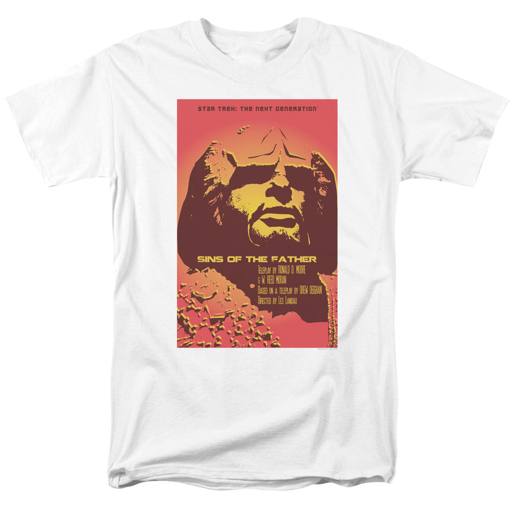 Star Trek/tng Season 3 Episode 17-s/s Adult 18/1-white