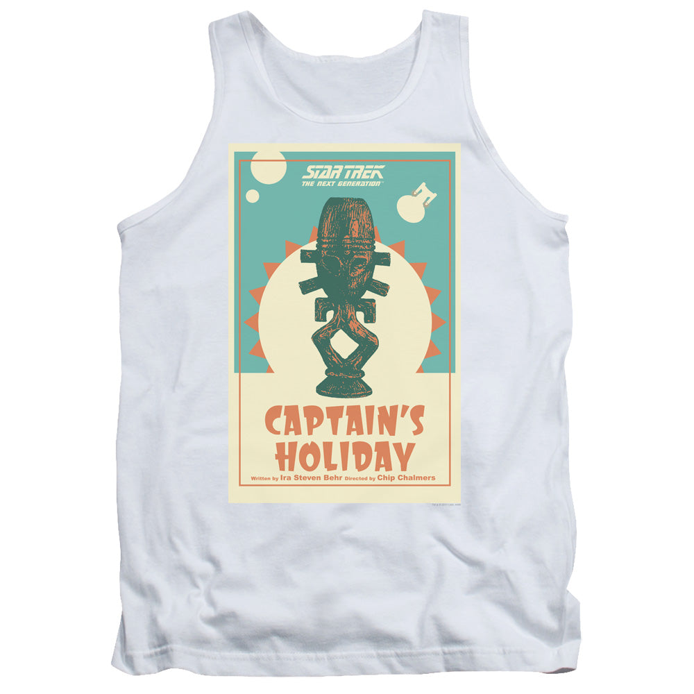Star Trek/tng Season 3 Episode 19-adult Tank-white